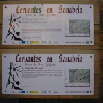Señal. Casa del escritor y puerta falsa del corral